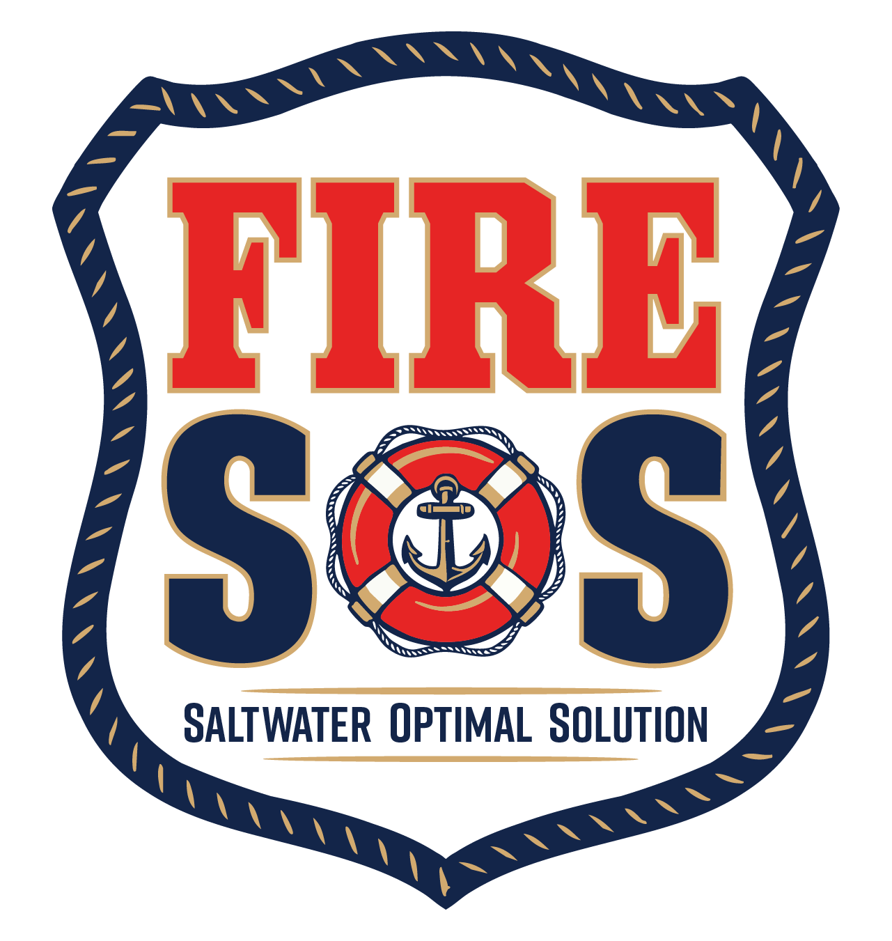 SFS Fire SOS Logo - Full Color Dark